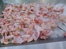 frozen chicken wings