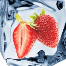 frozen strawberry