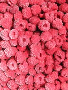 frozen raspberry
