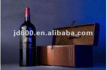 High quality leather wine packaging box