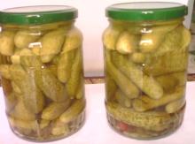 pickled gherkin 720ml