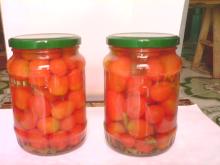 Pickled baby tomato