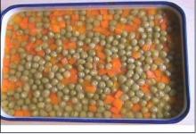 Canned peas&carrot