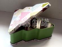 Christmas food tree-shaped tin can