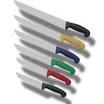 professional knives,colour coded handles,for butchers and chefs