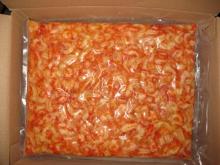 Frozen cooked crayfish tail meat