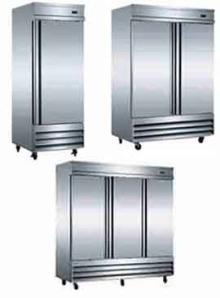 Solid Door Reach-in Refrigerators and Freezers
