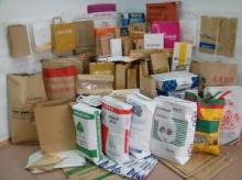 PP and  paper  material poly  paper  bag used for chemical  raw   materials 