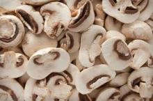 Fresh and dry mushrooms