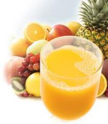 yellow plum juice puree