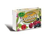 Xylitol powder candy-tablets fruit flavor 40g box natural dragees with curcumin & acerola