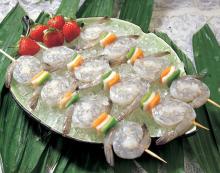 FROZEN WHITE SHRIMP SKEWER (SKW)