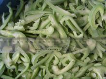Frozen Green Pepper Slices