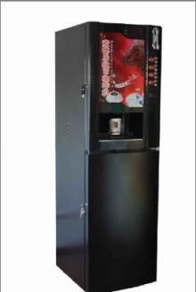 Standing coffee vending machine