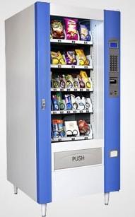 Food and snack vending machine