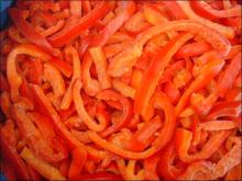 Frozen Red Pepper Strips
