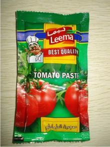 sachet of tomato paste