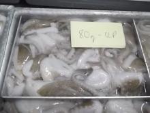 Frozen octopus Cut
