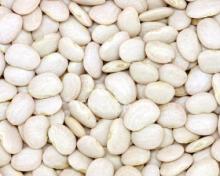 White kidney Lima beans
