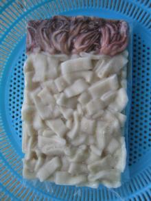 Frozen  squid   rings  & tentacles  R&T