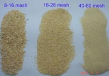 Air dried garlic granules