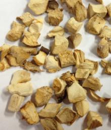 Dried shiitake dice