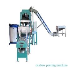 Two head peeling machine