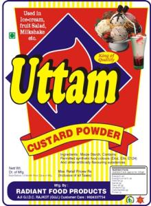 Uttam  Custard   Powder 