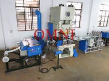 Automatic aluminium foil container production line