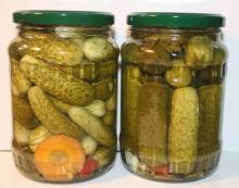 Pickled cucumbers