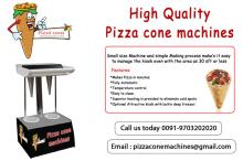 make cone pizza machine