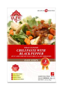 Chili Paste with Black pepper Flavoured