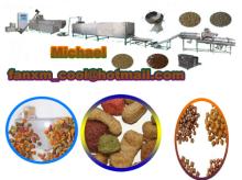 Dog food making machines extruders in China