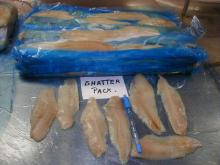 Hake  Fillet s  Interleaved , Skinless , PBO - Filete de Merluza interfoliada sin piel