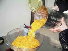 canned yellow peach dice 425g,820g,3kg,4250g