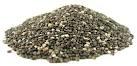 black and white natural organci chia seeds