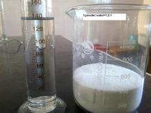 Cake or drink topping use whipped topping cream