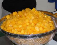 Canned Peach Yellow