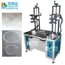 Clear Cylinder Edge  Curling   Machine 