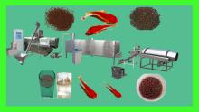 Floating fish feed/food/fodder pellet extruder machine