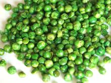 Salted fried Green Peas