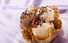  Ice   Cream  thickener sodium alginate