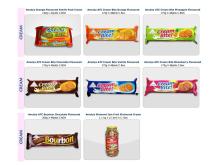 ATC Orange Flavoured Family Pack Cream Biscuit