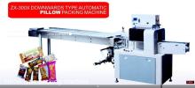 ZX-300X DOWNWARDS TYPE AUTOMATIC PILLOW PACKING MACHINE