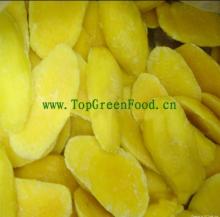 Frozen sliced mango