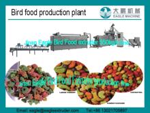 pet parrot bird food making machine extruder production line and processing