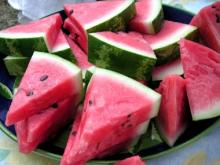 fresh watermelons