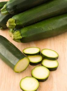 Fresh and Frozen  Courgettes 