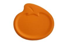 Apple shaped silicone spatula