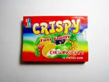 9g Cripy Chewing Gum with Blister Pack